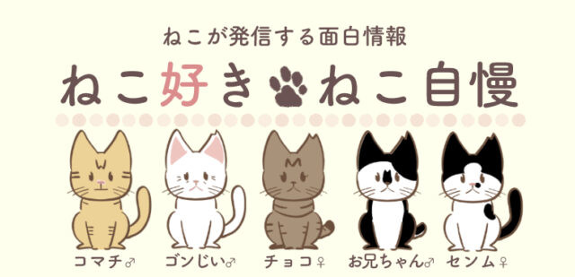 ねこ好きねこ自慢